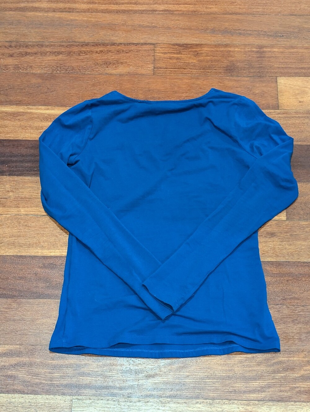 Boden Royal Blue Square-Neck Long Sleeve Top - Picture 5 of 5